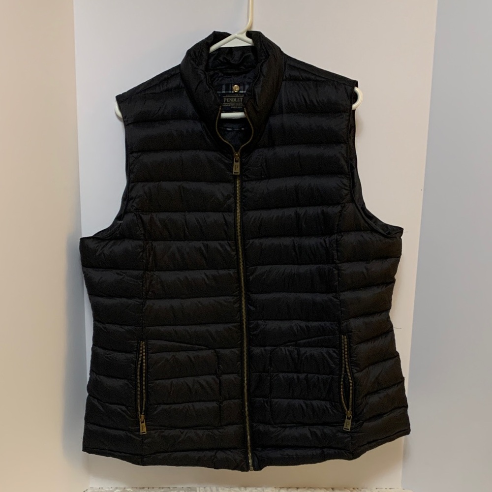 Pendleton quilted vest